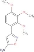 3-(2,3,4-Trimethoxyphenyl)-1,2-oxazol-5-amine