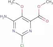 Methyl 6-amino-2-chloro-5-methoxypyrimidine-4-carboxylate