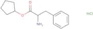 Cyclopentyl (2S)-2-amino-3-phenylpropanoate hydrochloride