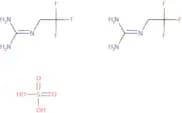 Bis(1-(2,2,2-trifluoroethyl)guanidine), sulfuric acid