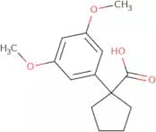 1-(3,5-Dimethoxyphenyl)cyclopentanecarboxylic acid