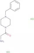 2-Amino-1-(4-benzylpiperazin-1-yl)ethan-1-one dihydrochloride