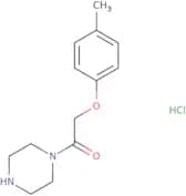 2-(4-Methylphenoxy)-1-(piperazin-1-yl)ethan-1-one hydrochloride