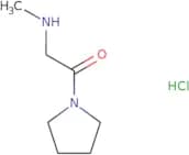 2-Methylamino-1-pyrrolidin-1-yl-ethanone hydrochloride