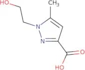 1-(2-Hydroxyethyl)-5-methyl-1H-pyrazole-3-carboxylic acid