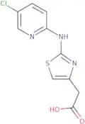 2-{2-[(5-Chloropyridin-2-yl)amino]-1,3-thiazol-4-yl}acetic acid