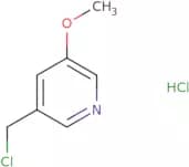 3-(Chloromethyl)-5-methoxypyridine hydrochloride