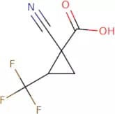 1-Cyano-2-(trifluoromethyl)cyclopropane-1-carboxylic acid
