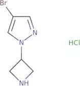 1-(Azetidin-3-yl)-4-bromo-1H-pyrazole hydrochloride