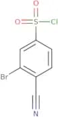 3-Bromo-4-cyanobenzene-1-sulfonyl chloride