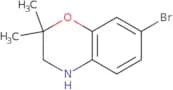 7-Bromo-2,2-dimethyl-3,4-dihydro-2H-1,4-benzoxazine