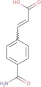 (2E)-3-(4-Carbamoylphenyl)prop-2-enoic acid