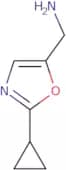 (2-Cyclopropyl-1,3-oxazol-5-yl)methanamine
