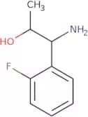 1-Amino-1-(2-fluorophenyl)propan-2-ol