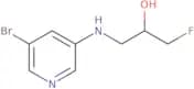 1-[(5-Bromopyridin-3-yl)amino]-3-fluoropropan-2-ol