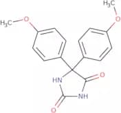 5,5-Bis(4-methoxyphenyl)imidazolidine-2,4-dione