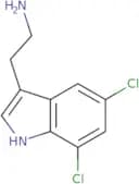 2-(5,7-Dichloro-1H-indol-3-yl)ethan-1-amine