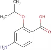 4-Amino-2-(propan-2-yloxy)benzoic acid