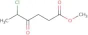 Methyl 5-chloro-4-oxohexanoate