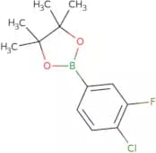 2-(4-Chloro-3-fluorophenyl)-4,4,5,5-tetramethyl-1,3,2-dioxaborolane
