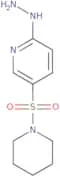 2-Hydrazinyl-5-(piperidine-1-sulfonyl)pyridine