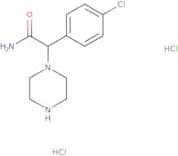 2-(4-Chlorophenyl)-2-(piperazin-1-yl)acetamide dihydrochloride