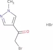 2-Bromo-1-(1-methyl-1H-pyrazol-4-yl)ethan-1-one hydrobromide