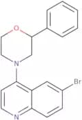 6-Bromo-4-(2-phenylmorpholin-4-yl)quinoline