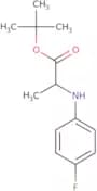 tert-Butyl 2-[(4-fluorophenyl)amino]propanoate