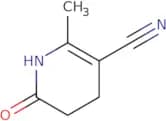 2-Methyl-6-oxo-1,4,5,6-tetrahydropyridine-3-carbonitrile