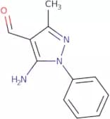 5-Amino-3-methyl-1-phenyl-1H-pyrazole-4-carbaldehyde