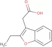 2-(2-Ethyl-1-benzofuran-3-yl)acetic acid