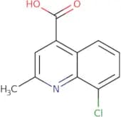 8-Chloro-2-methyl-quinoline-4-carboxylic acid