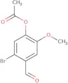 4-Acetoxy-2-bromo-5-methoxybenzaldehyde