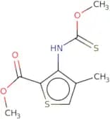 Methyl 3-[(methoxymethanethioyl)amino]-4-methylthiophene-2-carboxylate