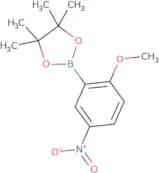 2-(2-Methoxy-5-nitrophenyl)-4,4,5,5-tetramethyl-1,3,2-dioxaborolane