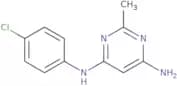 N4-(4-Chlorophenyl)-2-methylpyrimidine-4,6-diamine