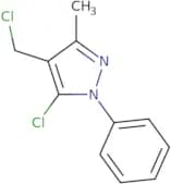 5-Chloro-4-(chloromethyl)-3-methyl-1-phenyl-1H-pyrazole