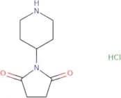 1-(Piperidin-4-yl)pyrrolidine-2,5-dione hydrochloride