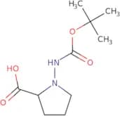 (2S)-1-{[(tert-Butoxy)carbonyl]amino}pyrrolidine-2-carboxylic acid