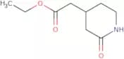 Ethyl 2-(2-oxopiperidin-4-yl)acetate