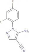 5-Amino-1-(2,4-difluorophenyl)-1H-pyrazole-4-carbonitrile