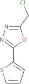 2-(Chloromethyl)-5-thien-2-yl-1,3,4-oxadiazole