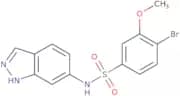 4-Bromo-N-(2H-indazol-6-yl)-3-methoxybenzene-1-sulfonamide