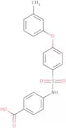 4-(([4-(3-Methylphenoxy)phenyl]sulfonyl)amino)benzoic acid