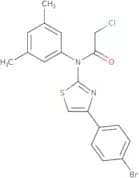 N-[4-(4-Bromophenyl)-1,3-thiazol-2-yl]-2-chloro-N-(3,5-dimethylphenyl)acetamide