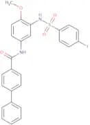 N-[3-(4-Fluorobenzenesulfonamido)-4-methoxyphenyl]-4-phenylbenzamide
