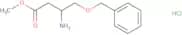 Methyl (3S)-3-amino-4-(benzyloxy)butanoate hydrochloride