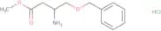 Methyl (3R)-3-amino-4-(benzyloxy)butanoate hydrochloride