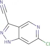6-Chloro-1H-pyrazolo[4,3-c]pyridine-3-carbonitrile